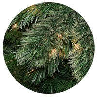 7.5 ft. Pre-Lit Hamburg Pine Tree with Clear Lights - National Tree Company