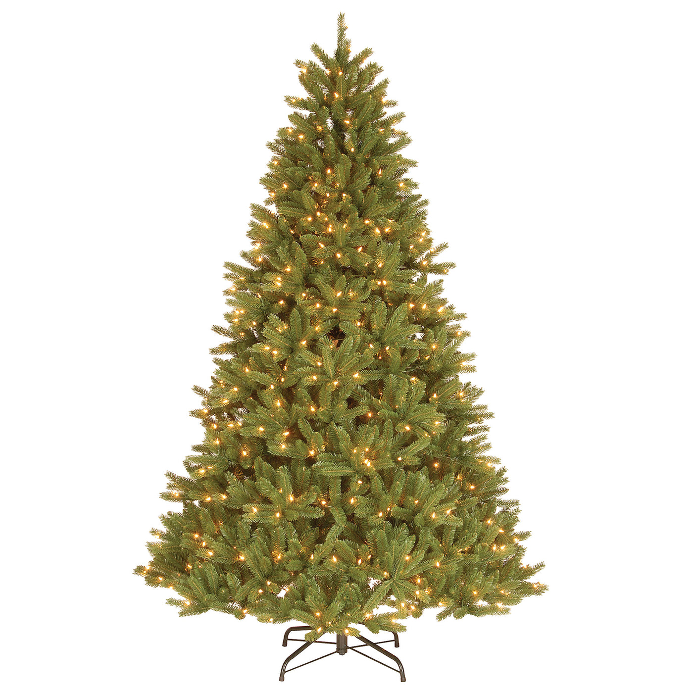 7.5 ft. Pre-Lit Grande Fir Medium Tree with Clear Lights - National Tree Company