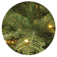 7.5 ft. Pre-Lit Nordic Spruce Medium Tree with Clear Lights - National Tree Company