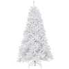 7.5 ft. Pre-Lit North Valley Spruce White Tree with Clear Lights, Plug-In - National Tree Company