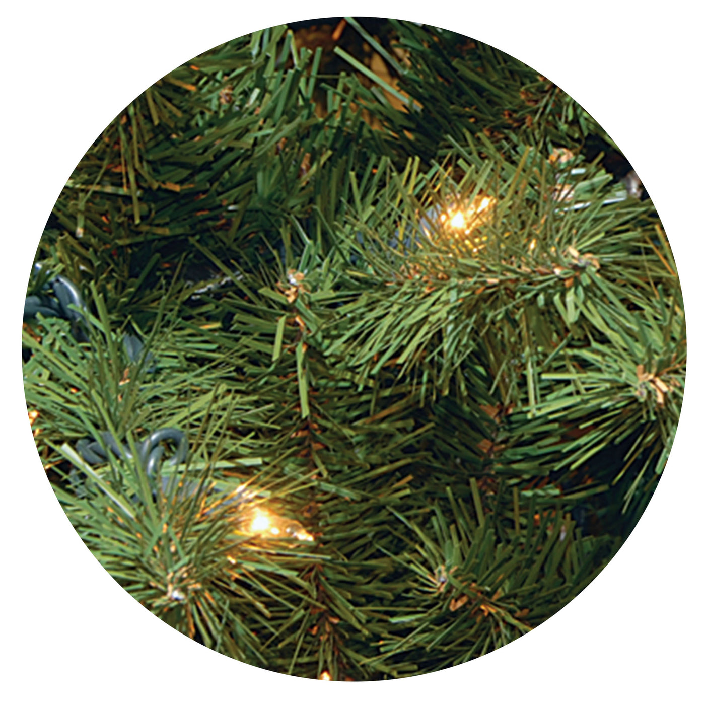 7.5 ft. Pre-Lit North Valley Spruce Tree with PowerConnect Dual Color LED Lights - National Tree Company