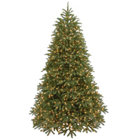 7.5 ft. Pre-Lit Jersey Fraser Fir Medium Tree with PowerConnect Dual Color LED Lights - National Tree Company