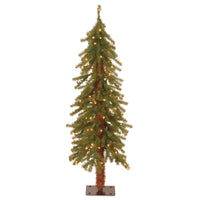 4 ft. Hickory Cedar Tree with Clear Lights - National Tree Company