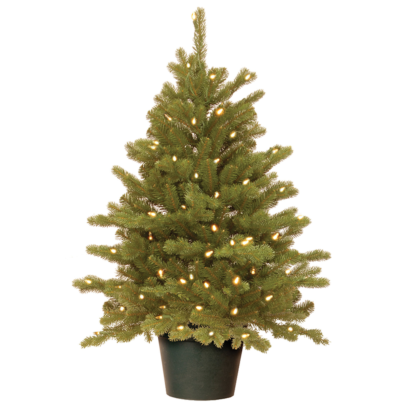 3 ft. Pre-Lit Hampton Spruce Tree with Clear Lights - National Tree Company