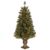 4 ft. Pre-Lit Atlanta Spruce Tree with Clear Lights, Plug-In - National Tree Company