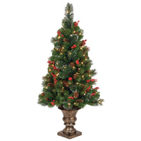 4 ft. Pre-Lit Crestwood Spruce Tree with Clear Lights - National Tree Company