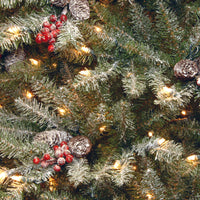 3 ft. Pre-Lit Dunhill Fir Tree with Warm White LED Lights - National Tree Company