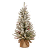 3 ft. Pre-Lit Dunhill Fir Tree with Warm White LED Lights - National Tree Company