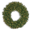 36 in. Pre-Lit Norwood Fir Wreath with Clear Lights - National Tree Company