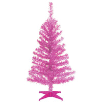 3 ft. Tinsel Collection Magenta Pink Tree - National Tree Company