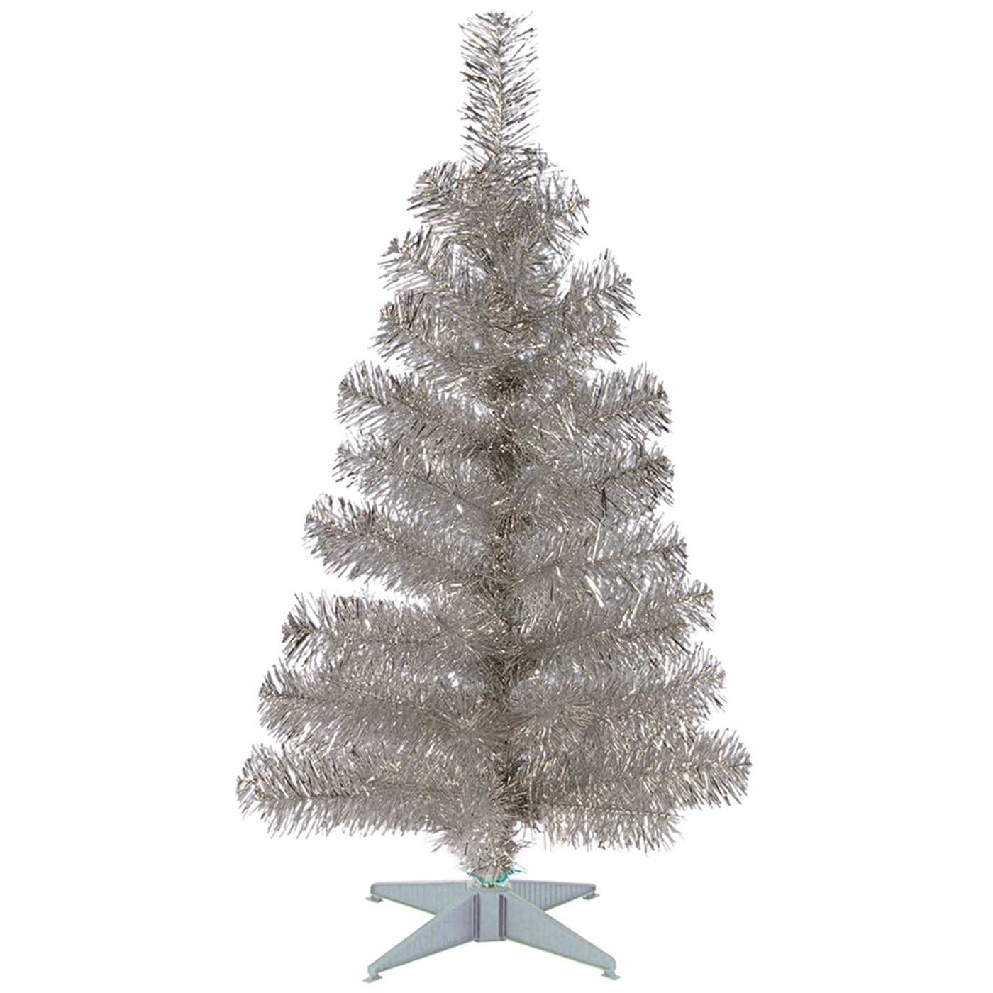 3 ft. Tinsel Collection Silver Tree - National Tree Company