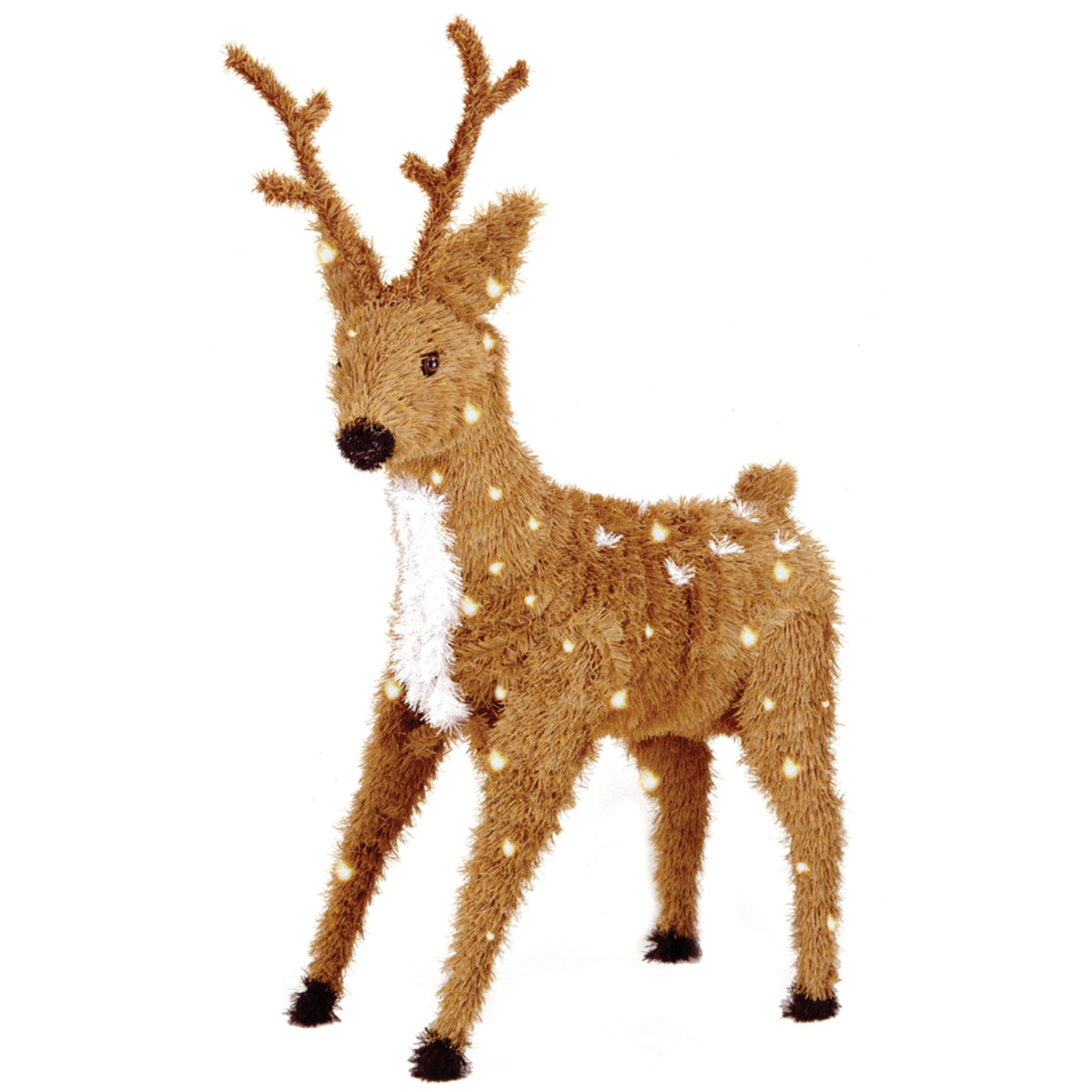 36 in. Standing Reindeer with Clear Lights - National Tree Company