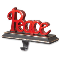 8.7 in. Peace Stocking Holder - National Tree Company
