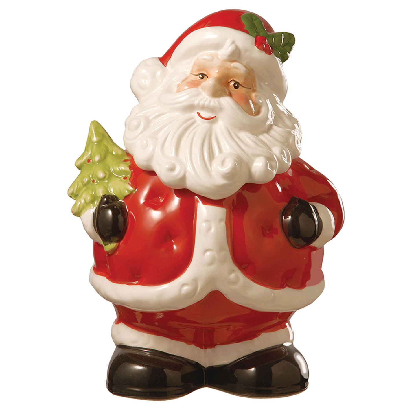 10 in. Santa Claus Cookie Jar - National Tree Company
